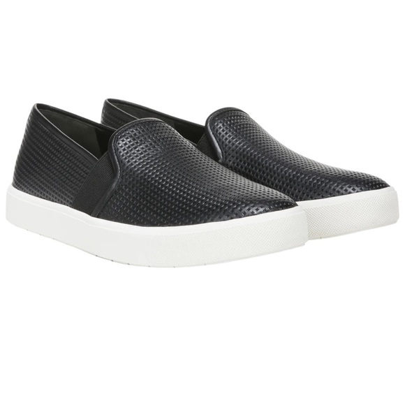 Vince Perforated Leather Blair Slip-On Sneakers NWT - Picture 2 of 16